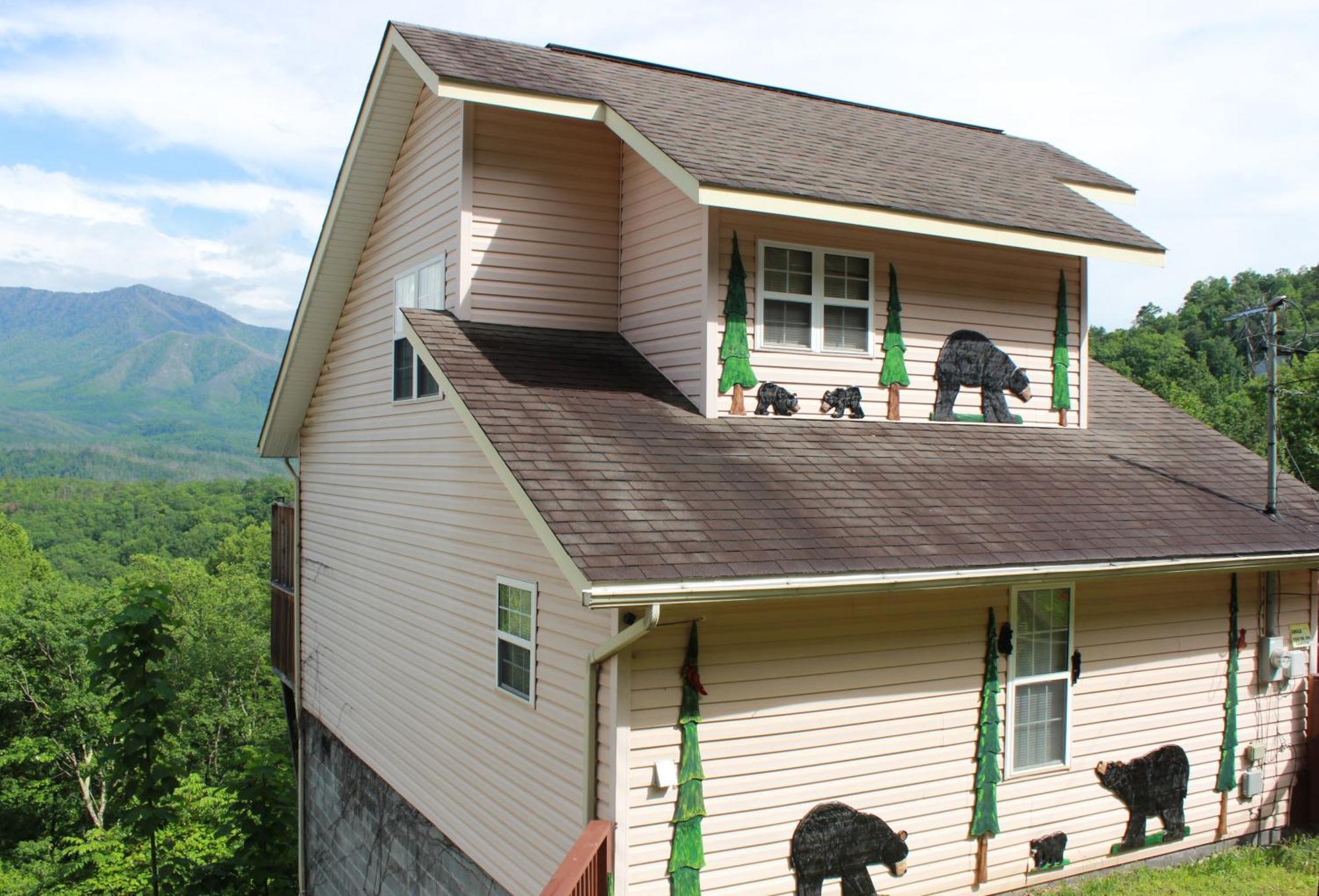 Heavenly View - Bear Themed Cabin, Hottub, Dog-Friendly, Near Gatlinburg Ngoại thất bức ảnh